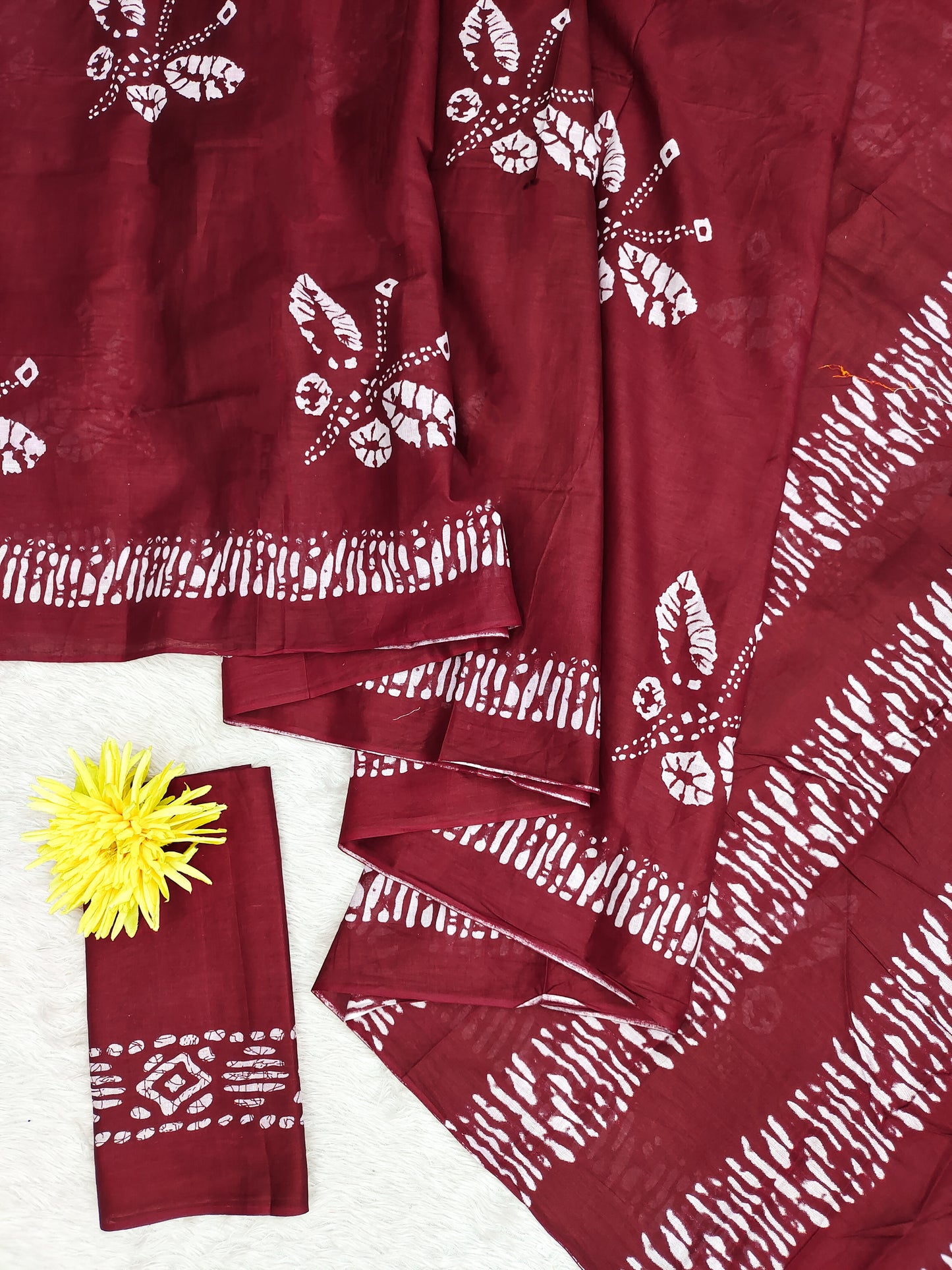 1-MIN READY TO WEAR PREMIUM MULMUL COTTON SAREE