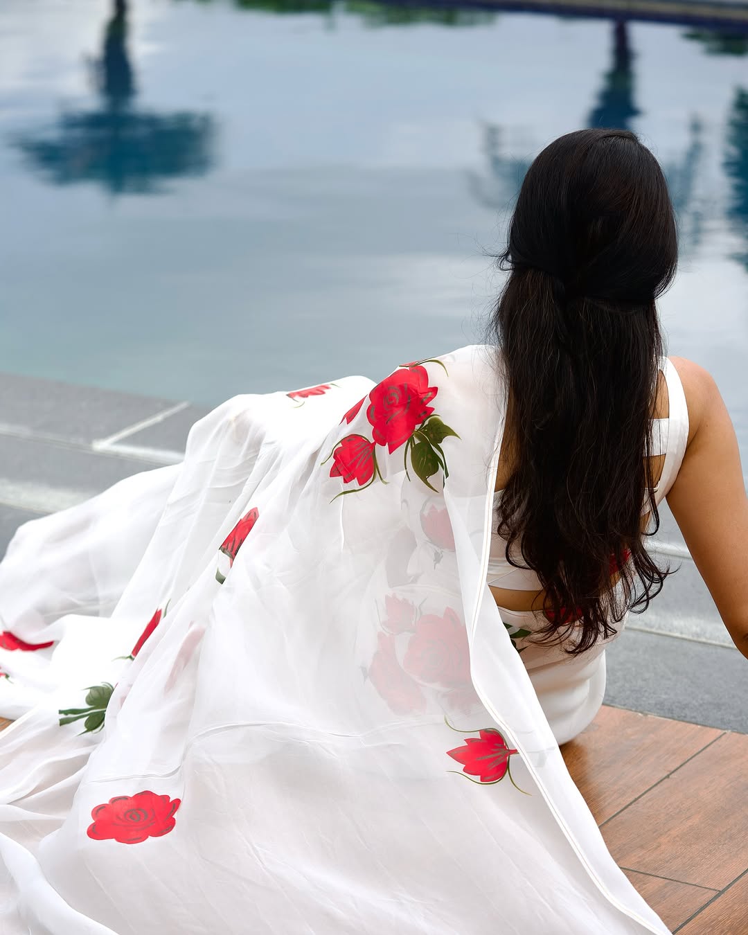 1 MIN READY TO WEAR SAREE IN PURE SOFT GEORGETTE WITH BLOUSE