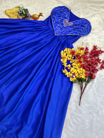 NEW LAUNCHING HEART GOWN WITH EXCLUSIVE REAL OWN MODLING